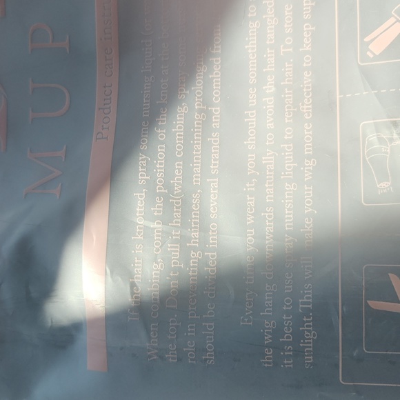 Mupul Wig ☆ 2 Braids w Bangs ☆ Black ☆ Wig ☆ Hair ☆ Cosplay, Theatre ☆ NEW in pk - Picture 12 of 17